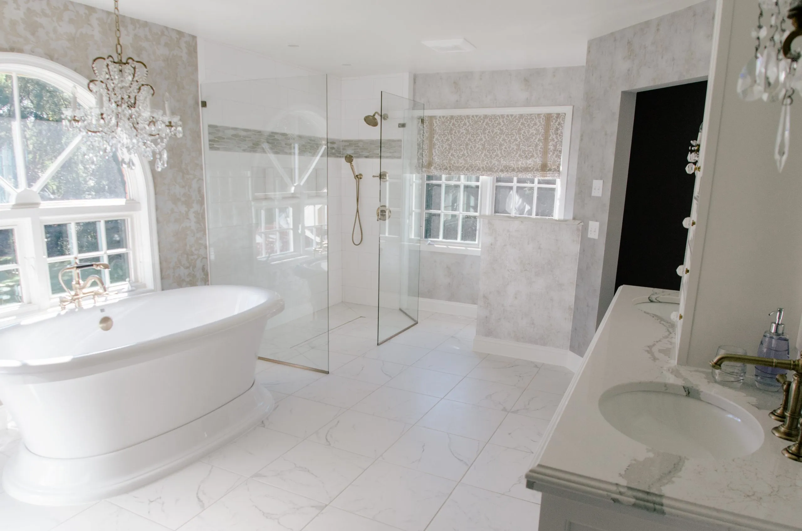 Modern bathroom remodel by Scholten